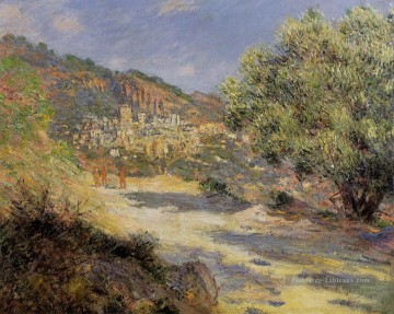  claude - La route de Monte Carlo Claude Monet